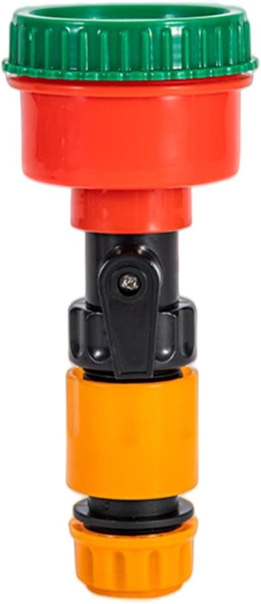 Tuinslang Sproeikop - Spuitstuk Tuinslang - Tuinonderhoud - Lekvrije Afdichting - 16 centimeter - Grijs