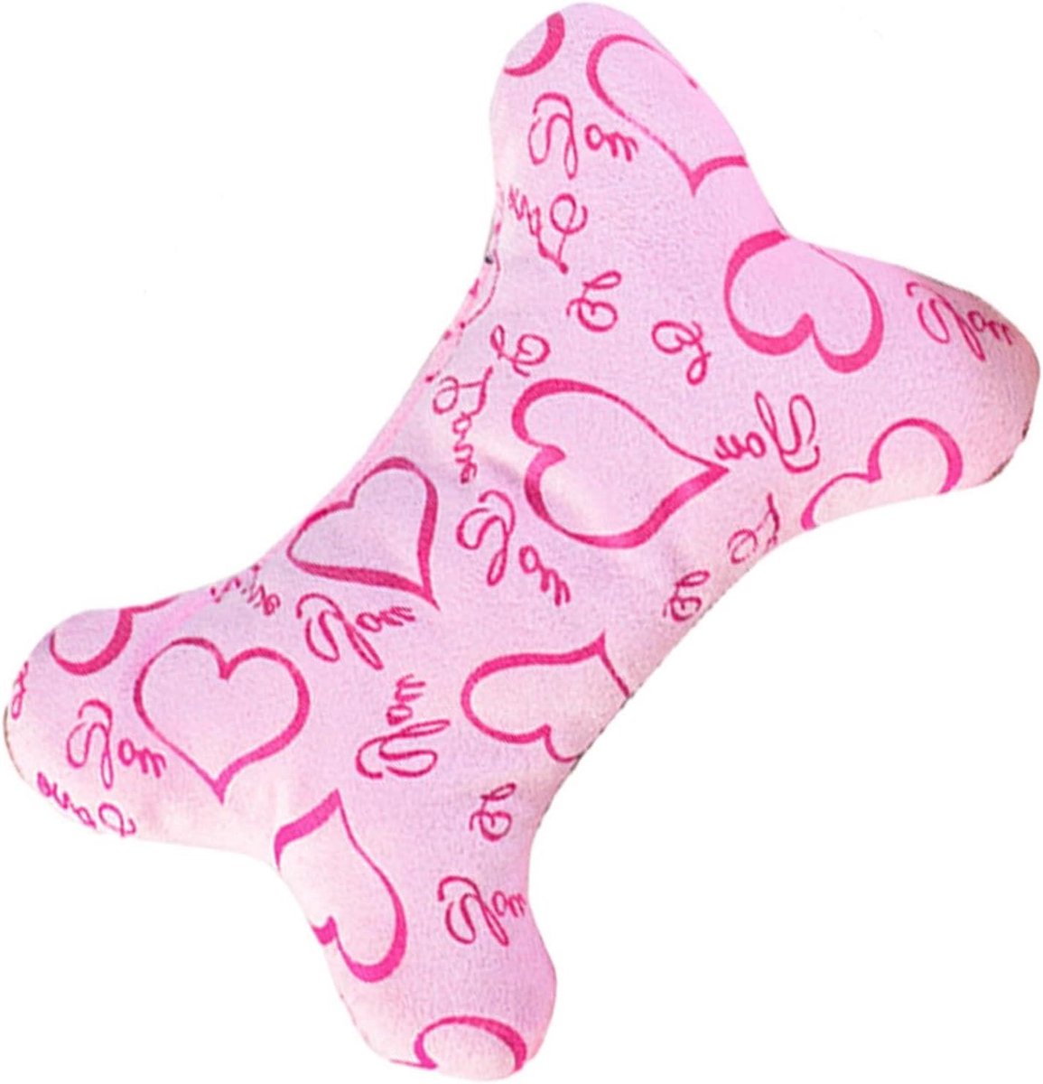 Huisdier Slaapkussen - Hondenmand - Rustgevende Slaap - Verhoogde Randen - 24 cm - Roze