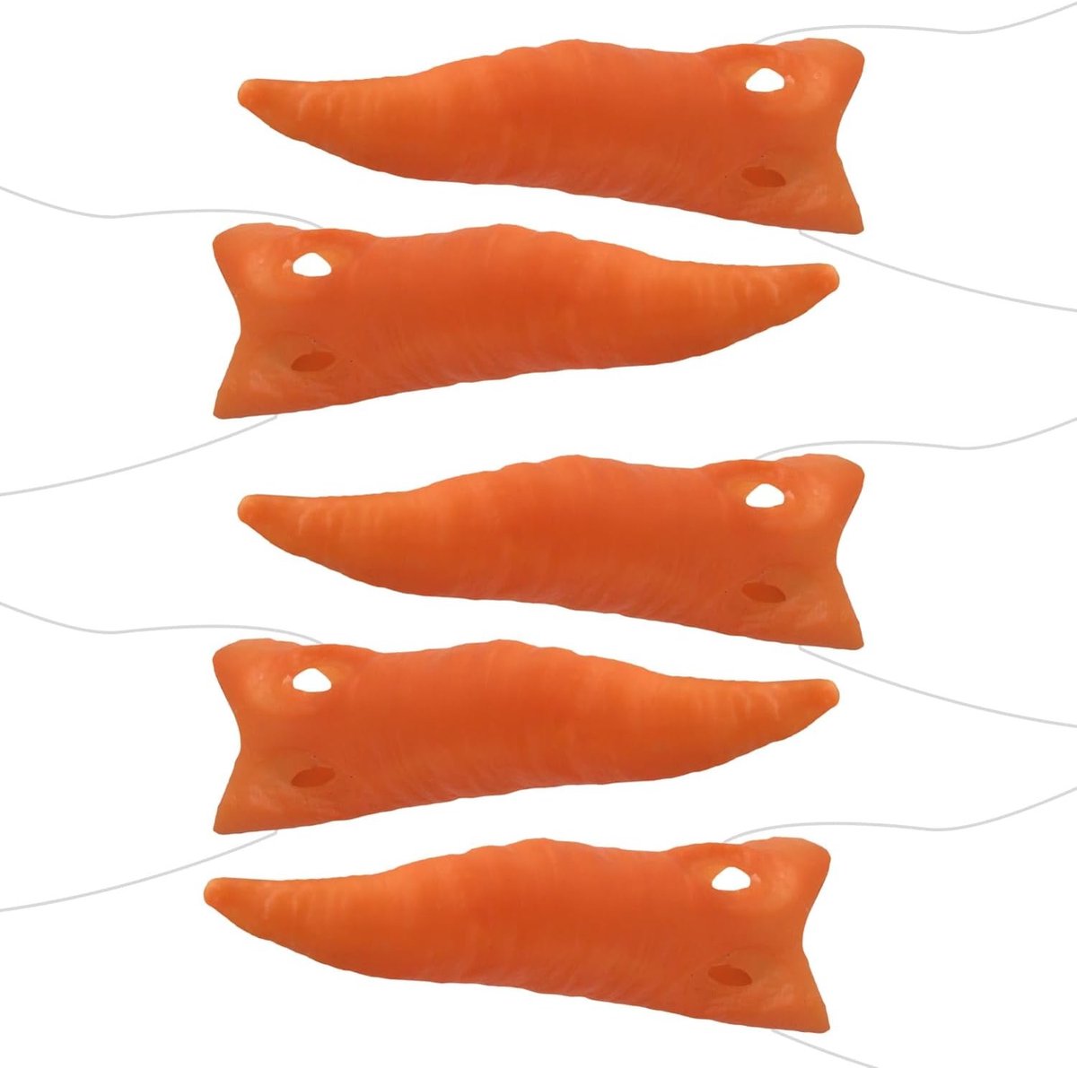 Carrotneus Accessoire voor Kerstman en Vogelverschrikker - Oranje Neus voor Kostuums en Feestjes, Ideaal voor Kinderen en Volwassenen