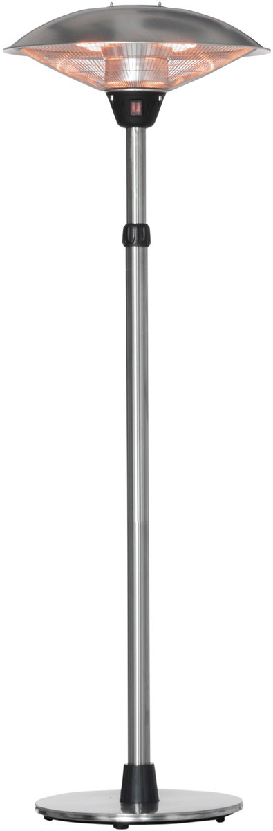 Outsunny-buitenverwarming-aluminium-58,5x58,5x200cm-zilver