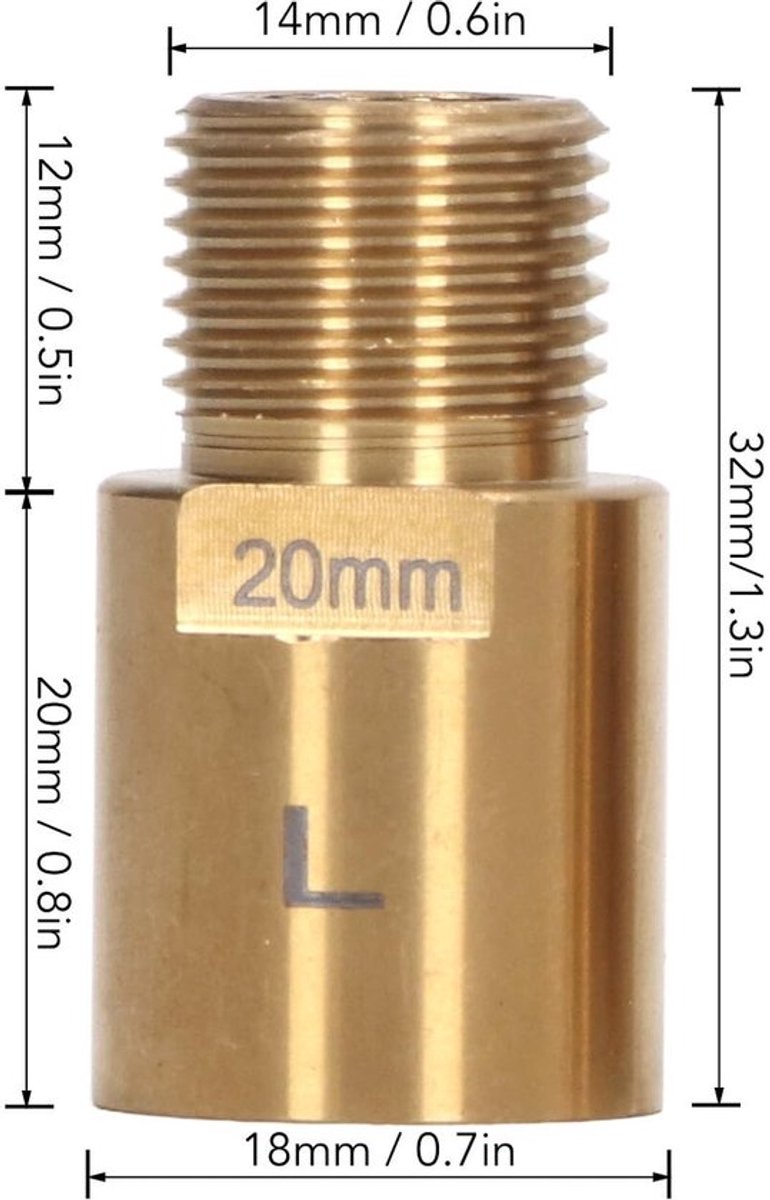Fiets Pedaal Extender 20mm - Stalen Extenders - Universele Compatibiliteit - Eenvoudige Installatie - 2 Stuks - Duurzaam en Betrouwbaar - Pedaalverlenging
