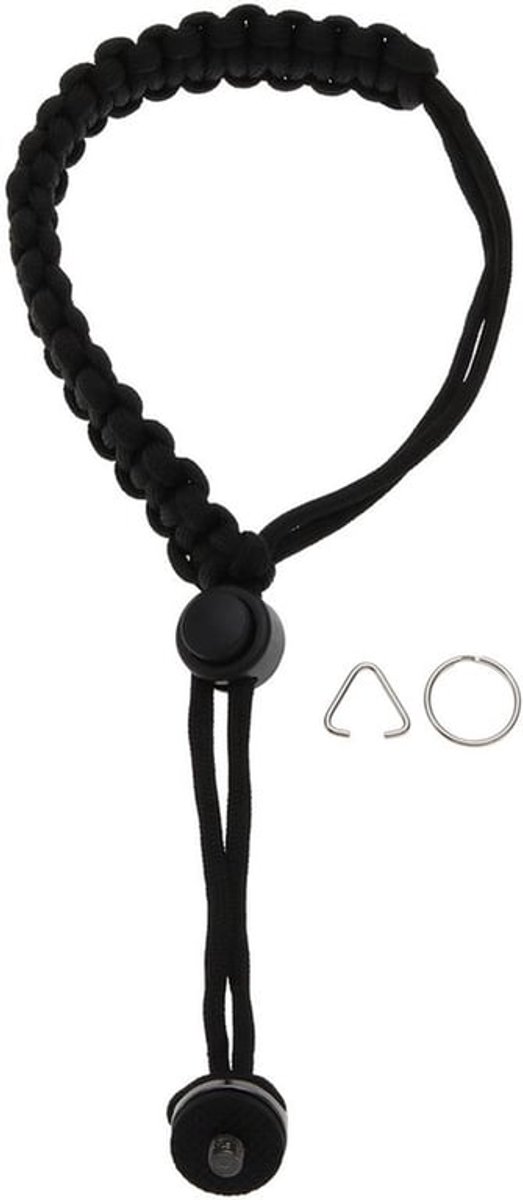 Camera Polsband - Verstelbare Hand Strap - Veilig en Handig - Geschikt voor Actiecamera's - Inclusief D-ring Schroef - Ideaal voor Fotogr...