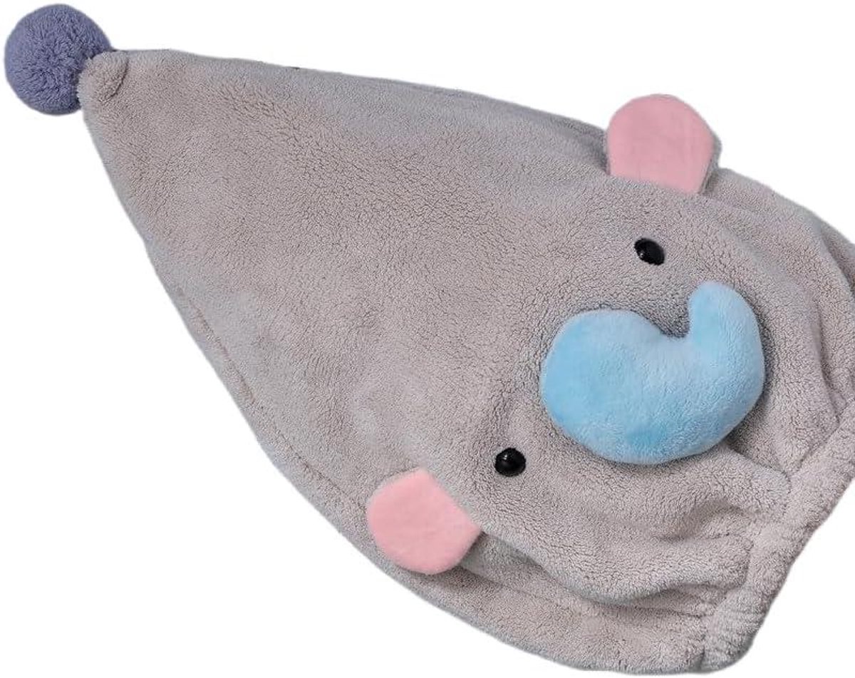 Drogen Haar Hoed - Haardroger Handdoek - Haar Drogen - Super Water Absorberend - One Size - Cartoon