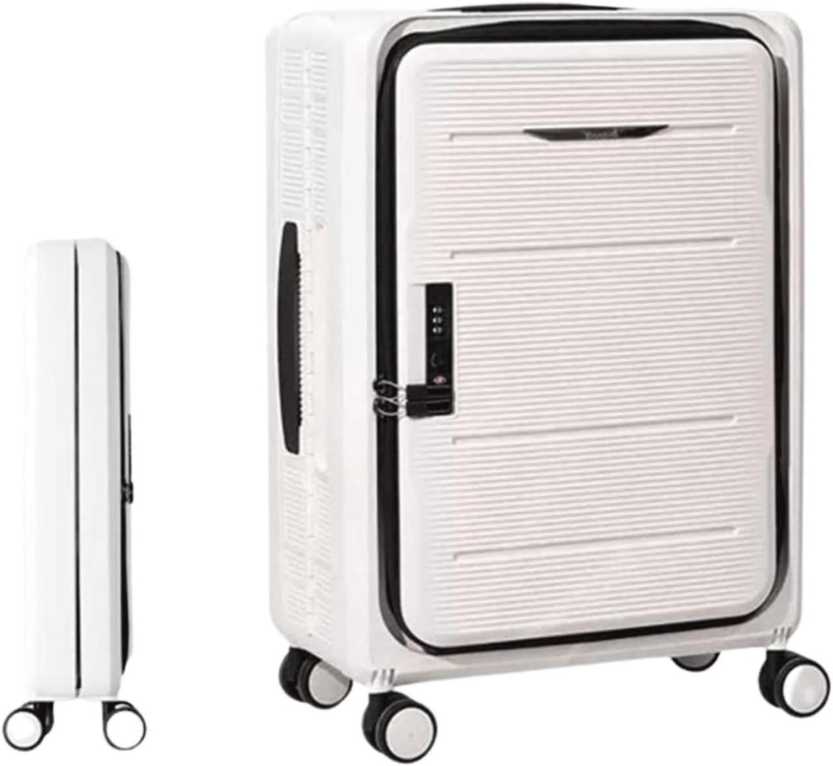 Handbagage Koffer - Reiskoffer Trolley - Reizen Organiseren - Opvouwbaar Ontwerp - 20 inch - D
