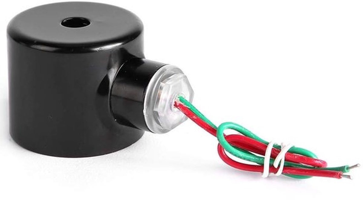 Magneetventielspoel 220V - Normaal Gesloten - Koper - Directe Beweging - Industrieel - Werktemperatuur - 14W Vermogen - Ventiel