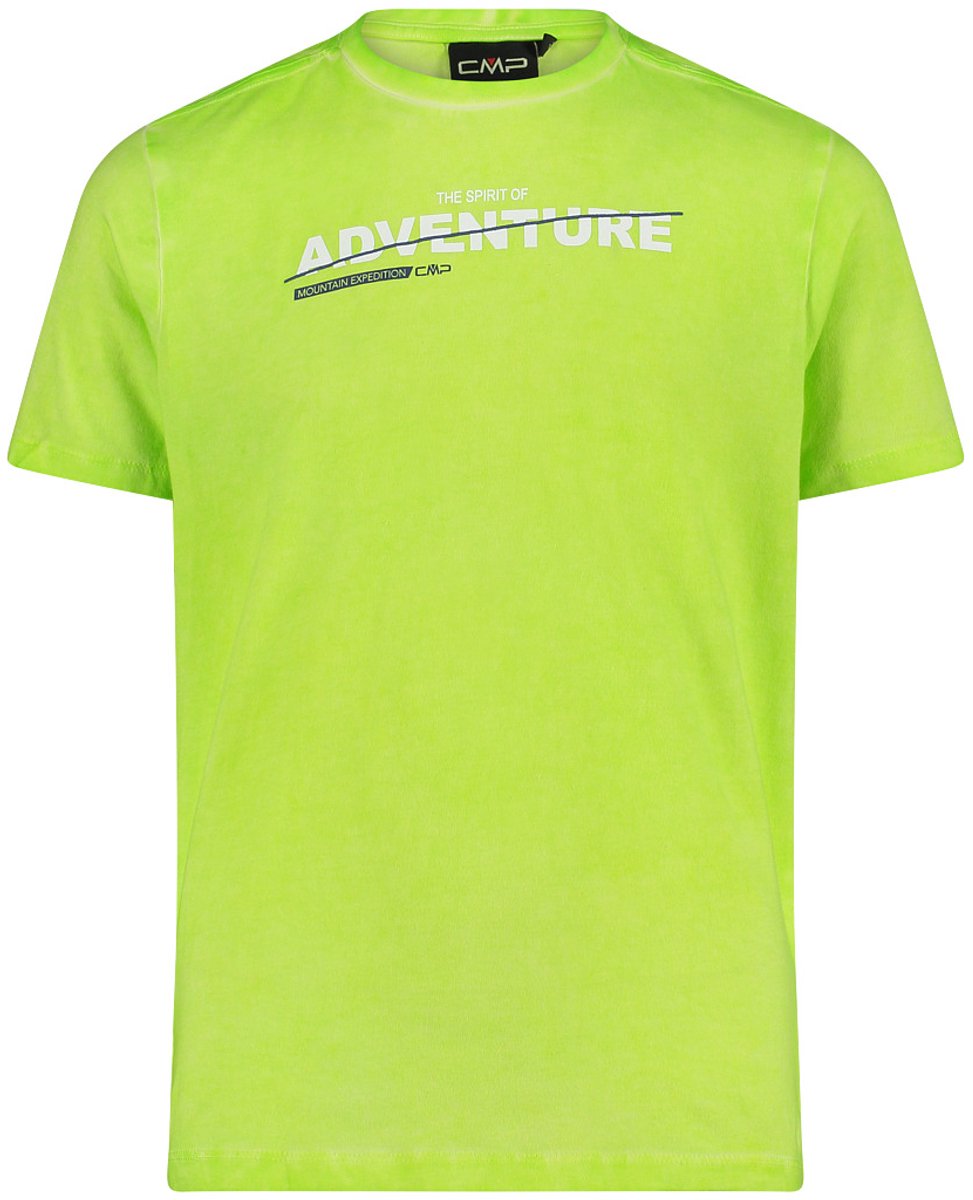 Stretch T-shirt voor kinderen CMP Limoengroen
