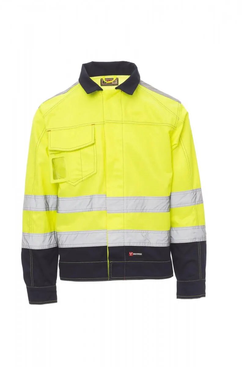 Payper Safe Hi-Vi - fluorescent yellow/navy blue - XL