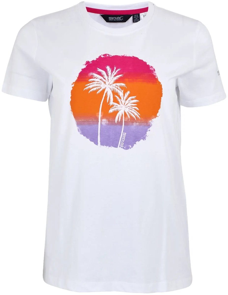 Dames-T-shirt Regatta Filandra IX Wit