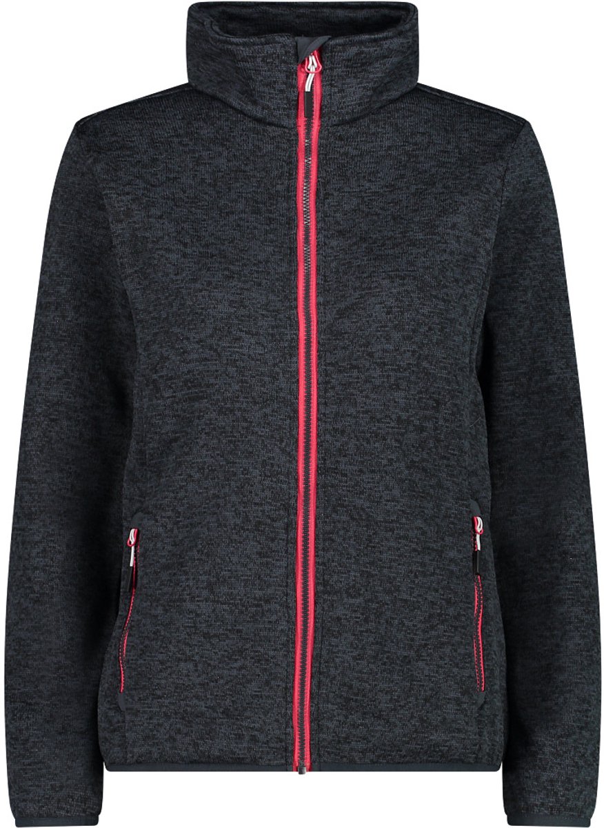 Damesfleece CMP Titanio Nero