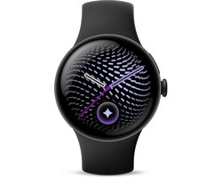 Google Pixel Watch 5 - smartwatch - 41 mm - Wifi - zwart - sportbandje
