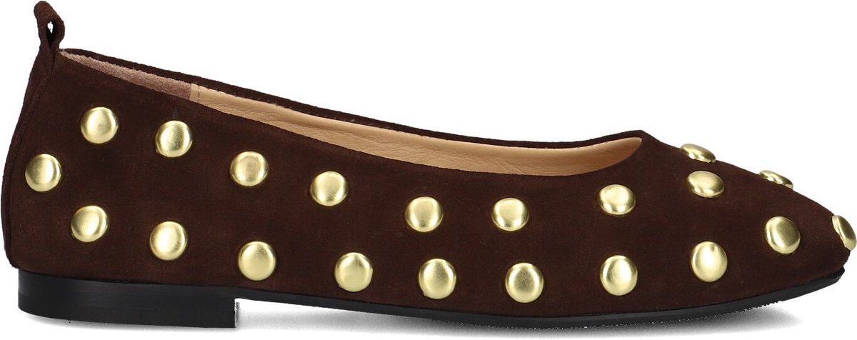 STEFANO LAURAN 4669 Ballerina's Dames - Bruin - Maat 37