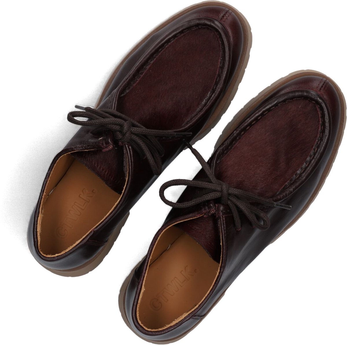 CTWLK Ebba Veterschoenen - Dames - Bruin - Maat 41