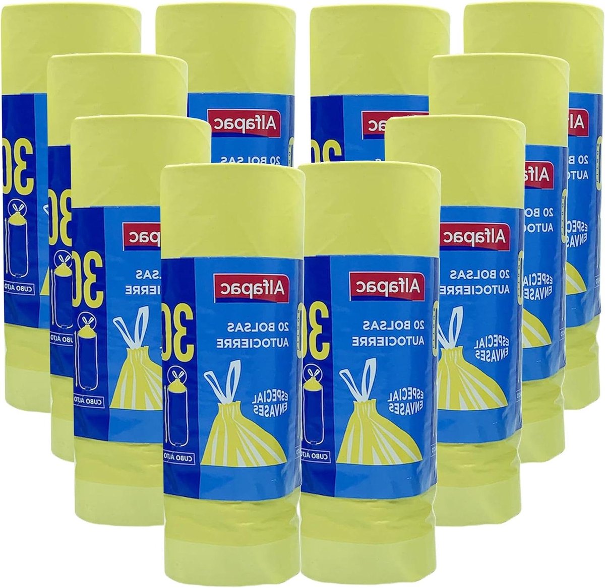 Vuilniszakken - Afvalzakken - Afval Scheiden - Zelfsluitend - 30 liter - Zwart