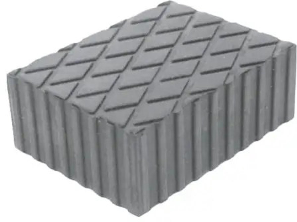 60 mm rubber pad / blok voor hefbrug