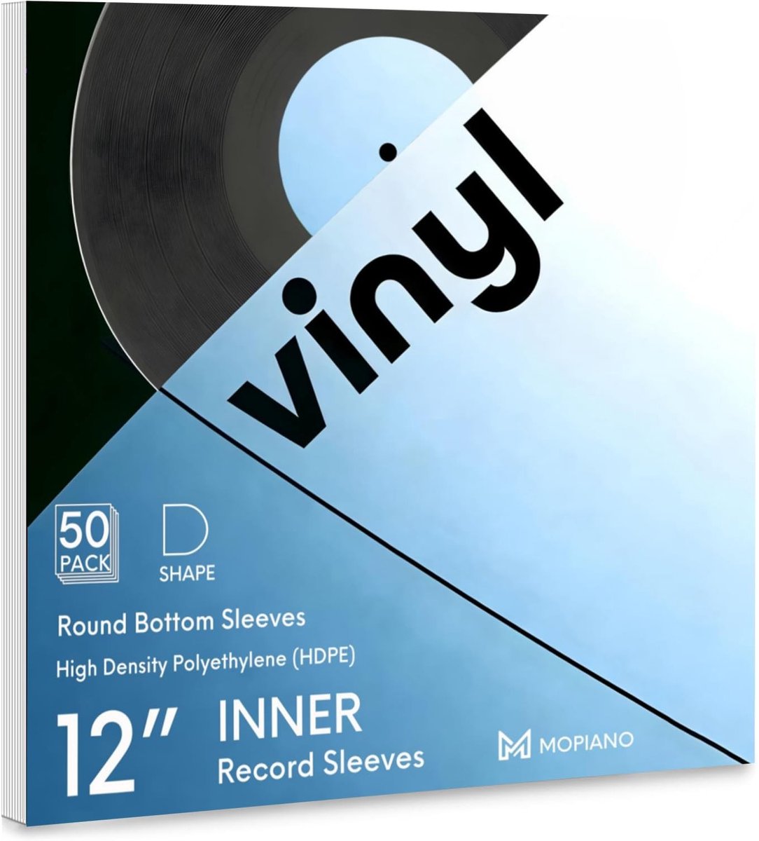Omgoods - Antistatische Binnenhoezen voor Vinylplaten