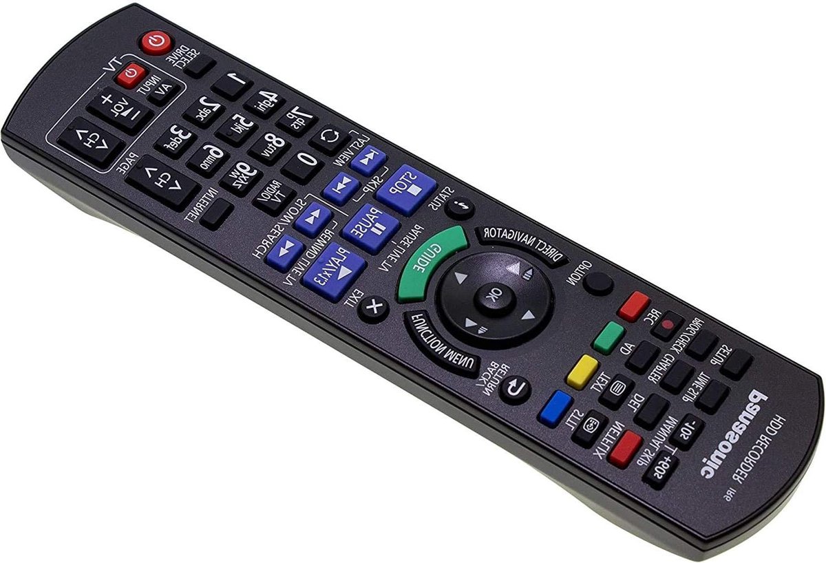 Afstandsbediening Recorder - Universele Bediening - TV Kijken - Origineel Ontwerp - 10 Meter Bereik - Zwart