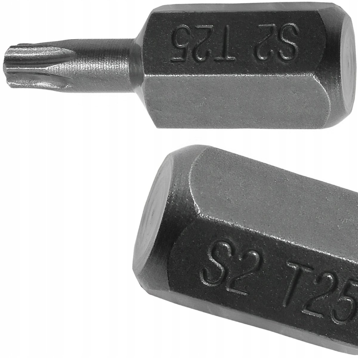 Torx Bit TX25 30mm S2 Staal Hex 10mm - Robuust & Precisie