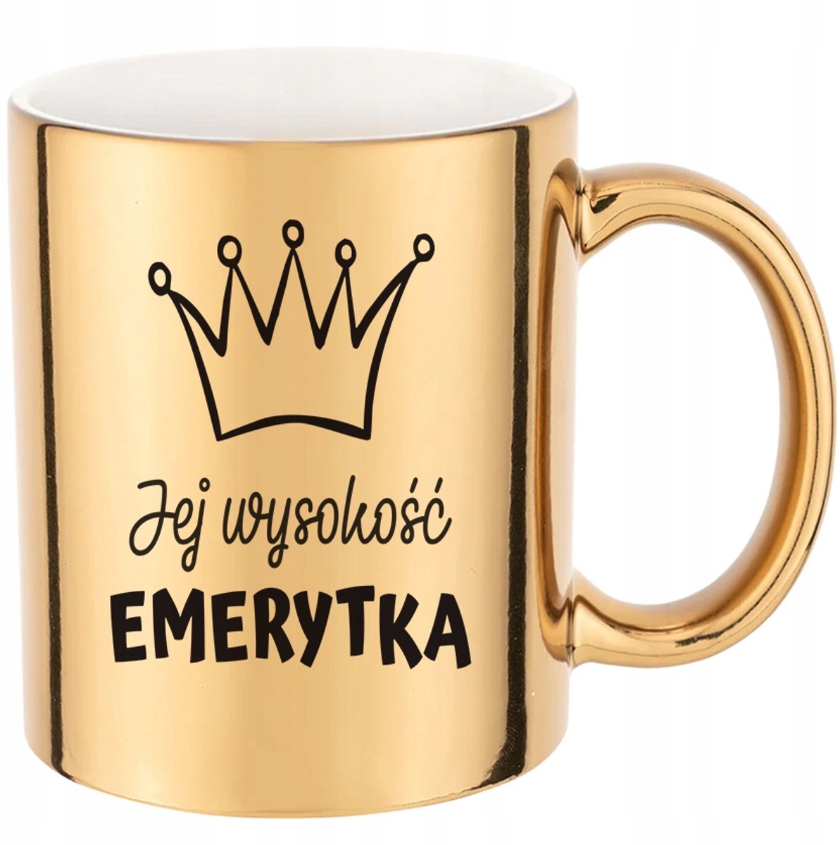 Luxe Gouden Mok 330ml - Stijlvol Cadeau voor Pensioen of Verjaardag