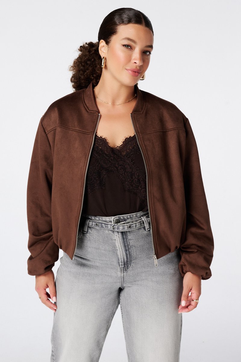 MS Mode Jacket Suèdine bomber jasje