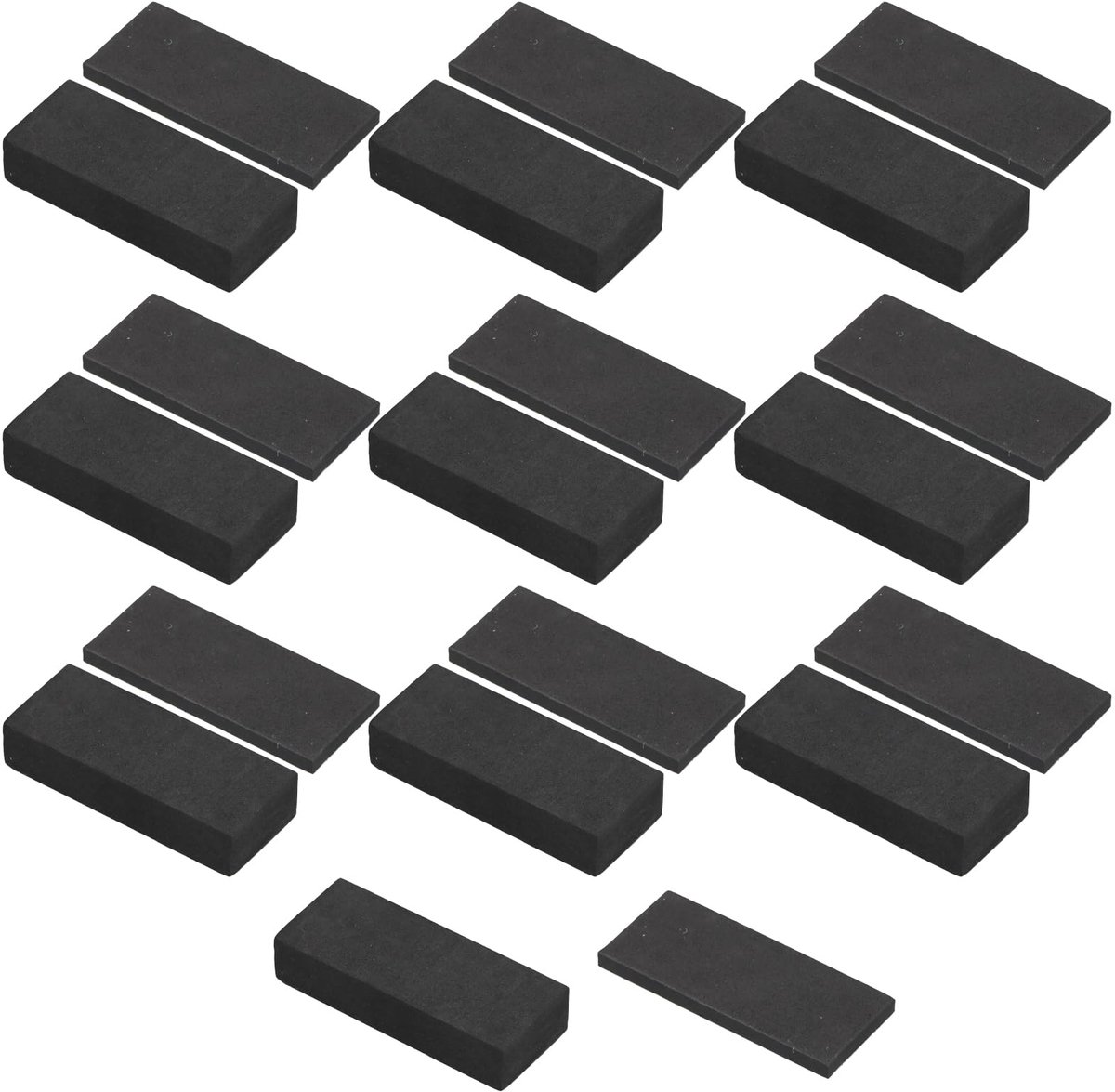 EVA-schuim wandafstandhouders 20 stuks - zelfklevend - wand- en deurbeveiliging - optimale bescherming - ShopVlot