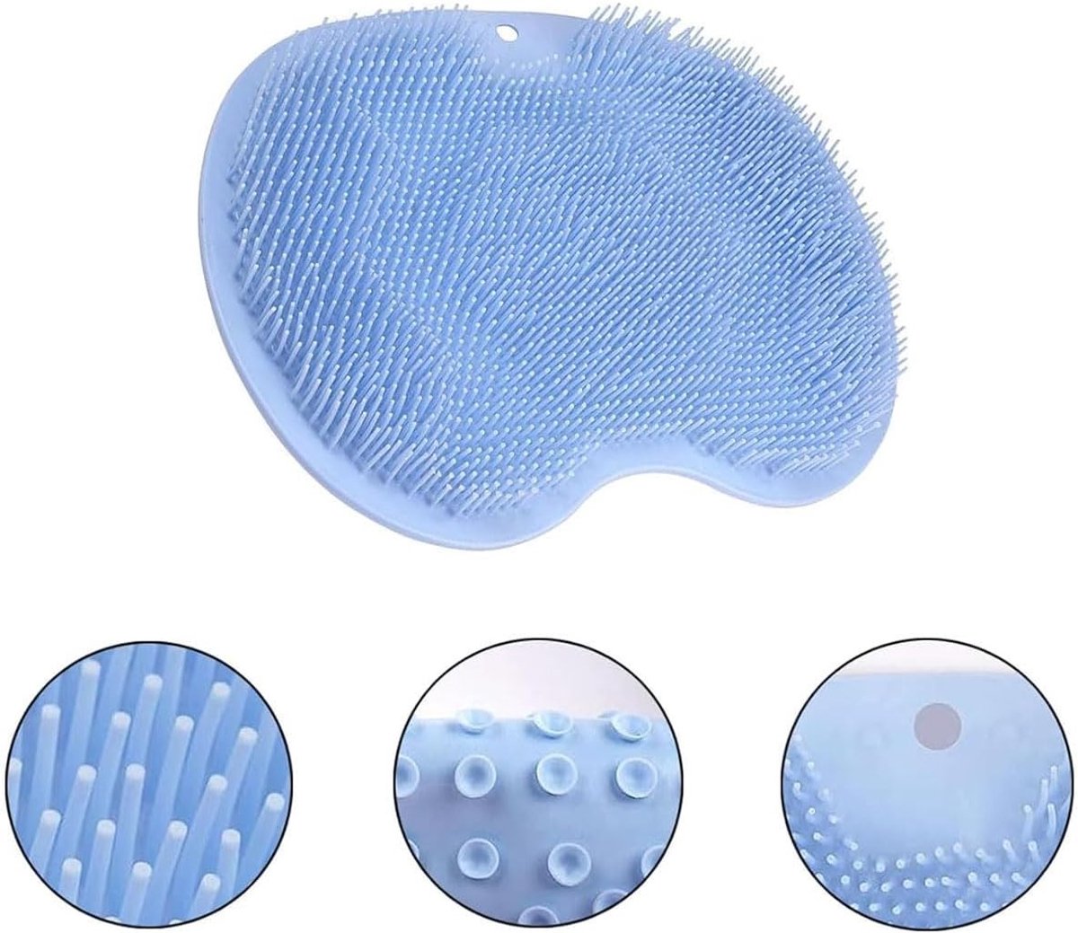 Voetverzorging Scrubber voor de Douche, Voetreiniger en Massager voor een Verfrissende Ervaring, Ideaal voor Vermoeide Voeten en Lichaamsmassage (1PC)