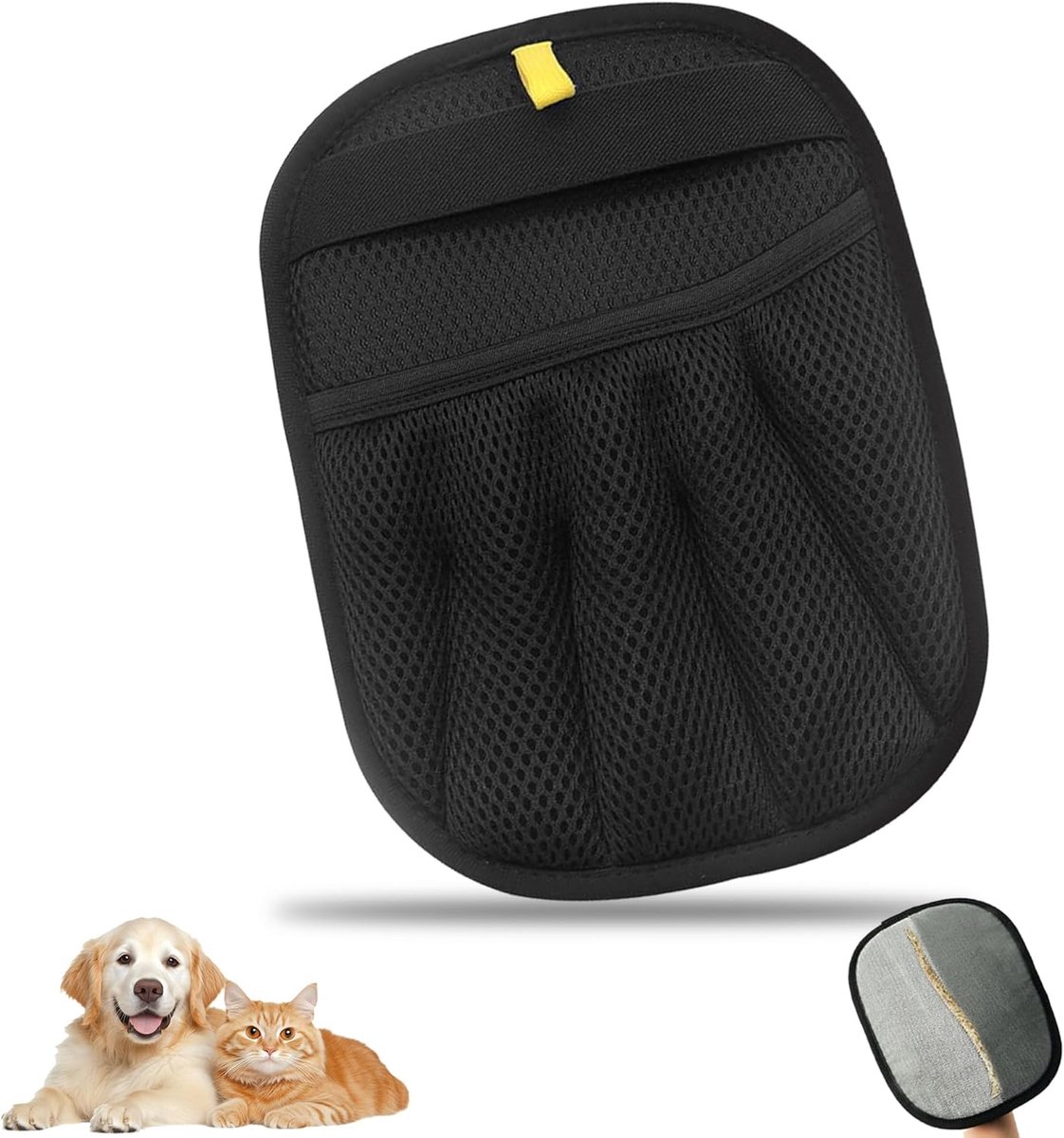 Pet Hair Remover Glove Coat Magnet Pet Hair Anti-Static Reusable for Sofas, Clothes, Hair Cleaning and Grooming(1 - ShopVlot