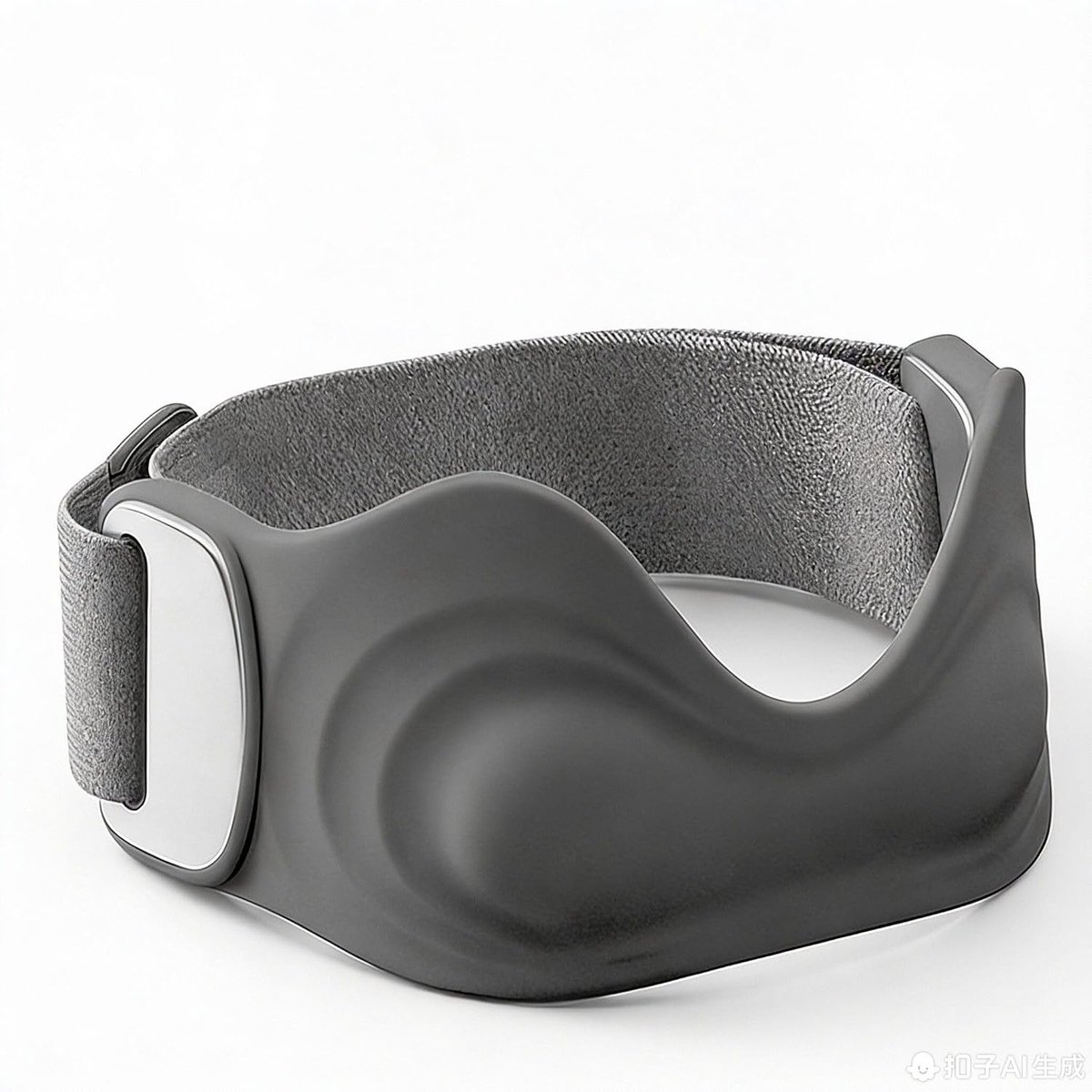 Knieband met 8-vormige vulling, 360° compressieondersteuning, antislip siliconen design voor tennis, pickleball, padel en andere sporten met hoge impact (3D donker grijs)