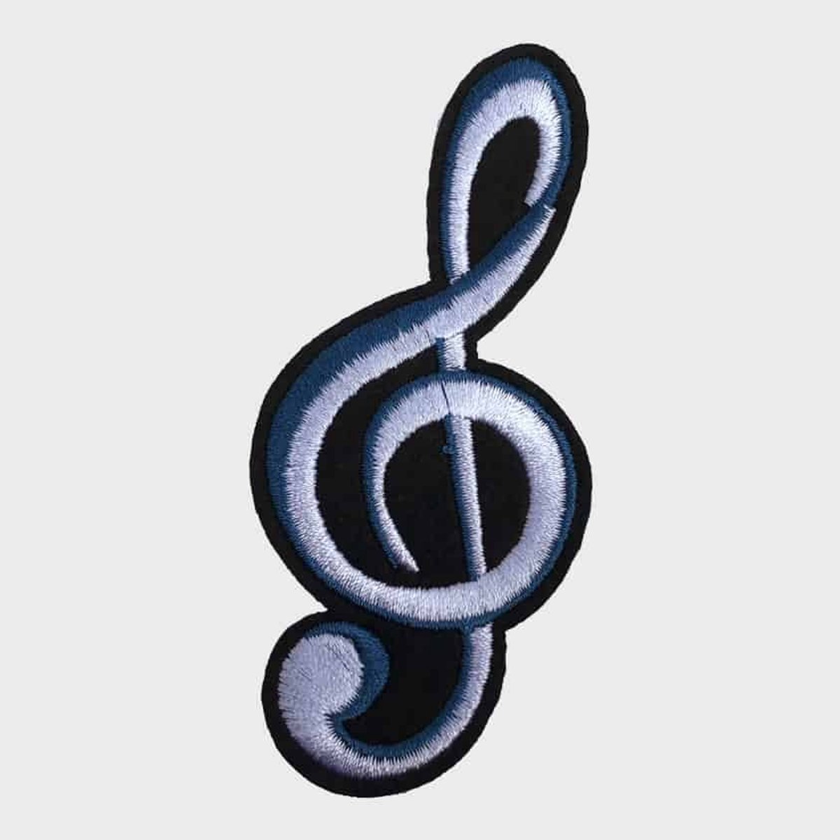 Patchy® – Muzieknoot Strijk Embleem Patch 7.3 x 7.3 cm