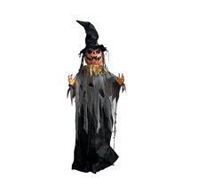 Popping Pumpkin Man (Halloween animatronic met scare effect)