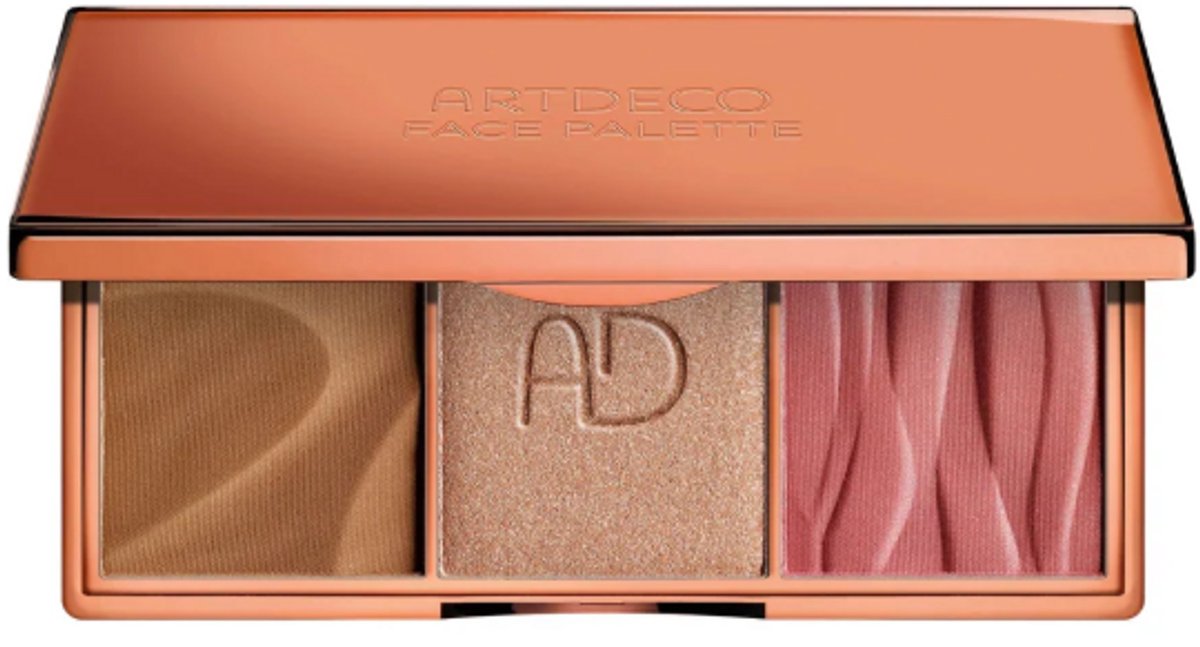 Artdeco - All-rouder Face Palette - contour & highlight & blush