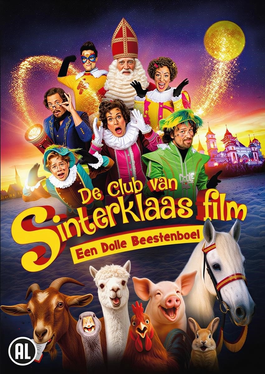 De Club Van Sinterklaas Film - Een Dolle Beestenboel (DVD)