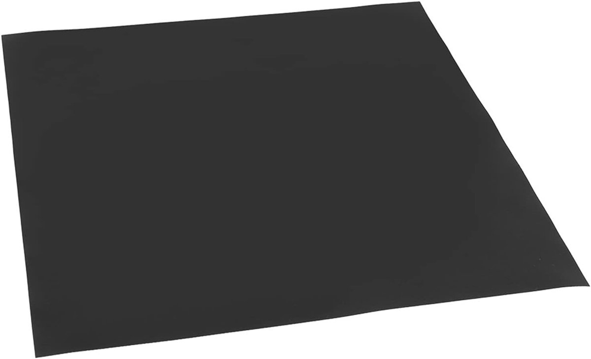 Hittebestendige Siliconen Mat 25x25cm - Zwarte Vierkante Isolatie Bescherming voor Keuken en Bakken, Niet-Toxisch en Duurzaam