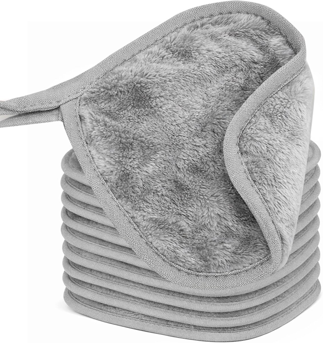 Make-updoeken 10 stuks - Microvezel 16 x 16 cm - Wasbaar en herbruikbaar - Voor alle huidtypes - ShopVlot