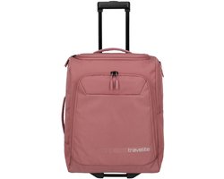 Travelite Kick Off Wheeled Duffle S 55 cm - Rose – Reistas op wielen – Van polyester – Reistassen, reistassen met wielen en tassen