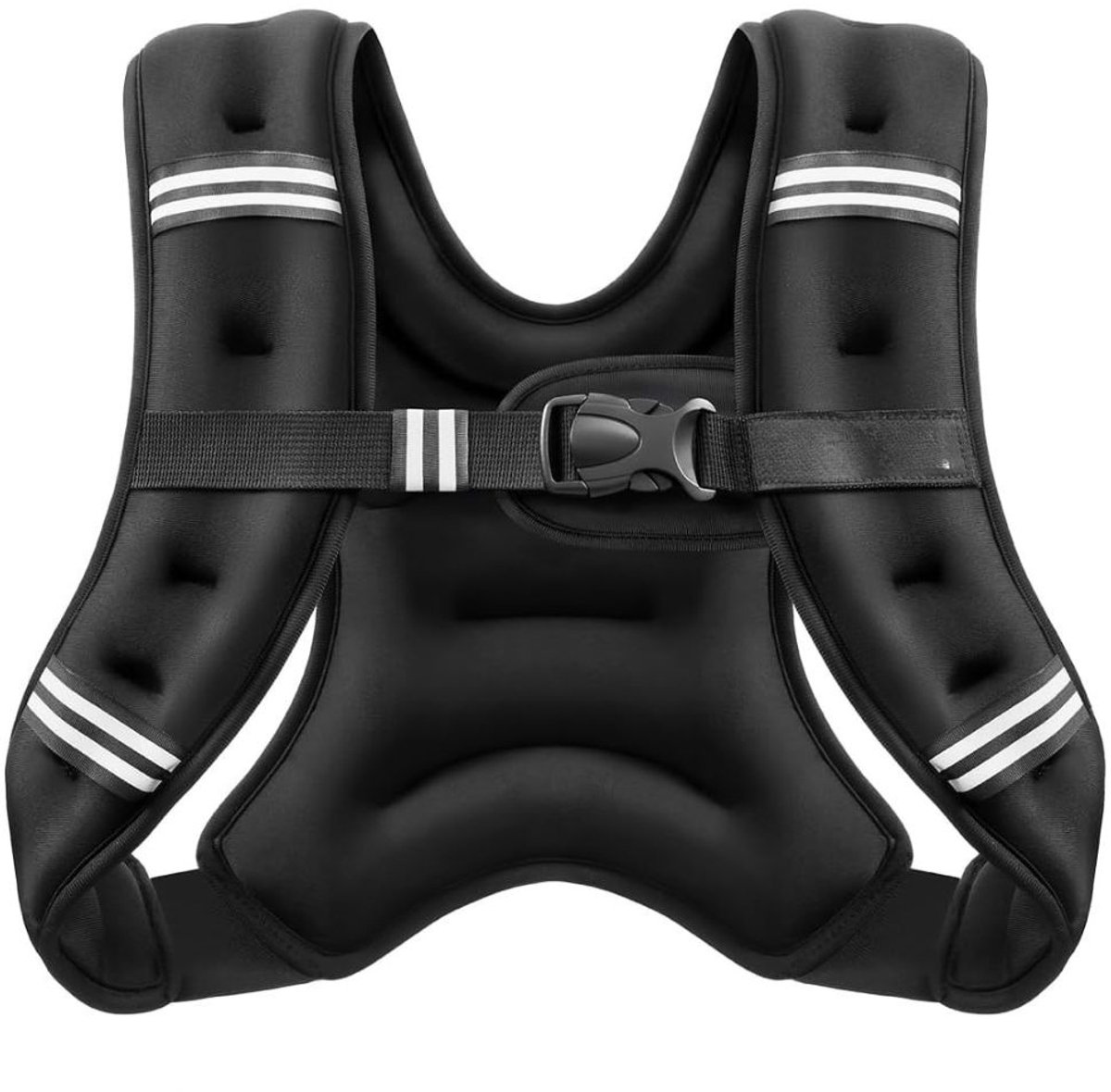 Lìon® Gewichtsvest - Weight Vest - Gewichtsvesten - Zwart - 29cm x 26cm x 11cm