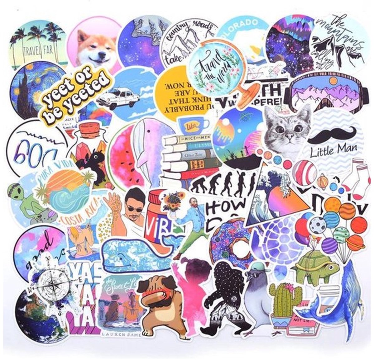 50 Aesthetic VSCO Stickers – Memes, Quotes & TV-referenties