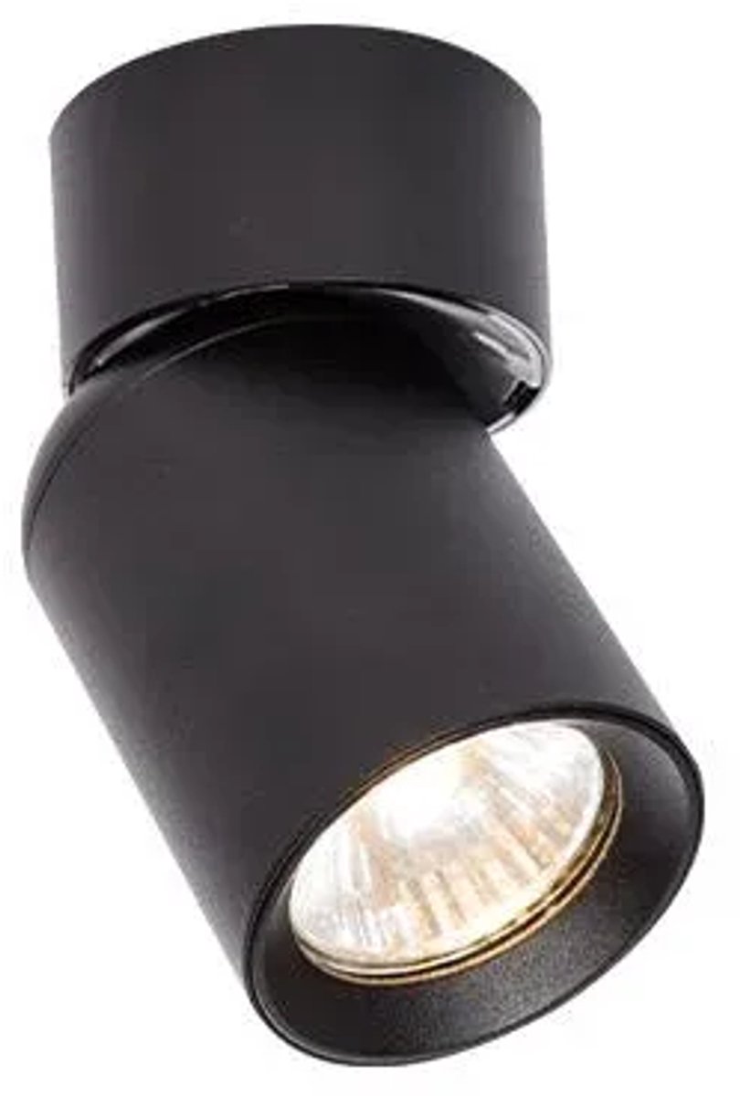 Ledspot GU10 LED Timo verstelbaar 1x zwart
