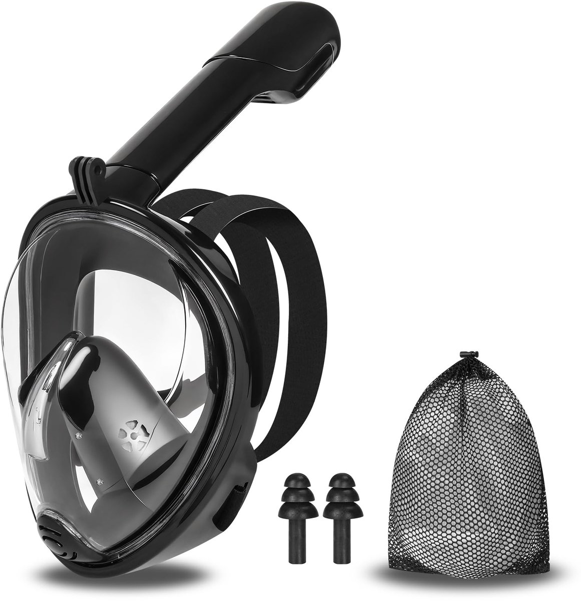 Snorkelmasker voor volwassenen - 180° panoramisch ontwerp - anti-condens en anti-lek - perfect voor onderwateravonturen - ShopVlot