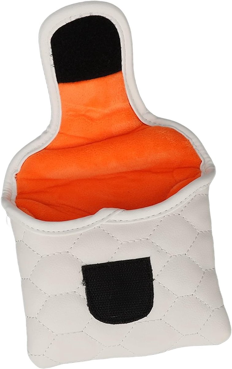 Golfputter Hoofdcover van PU, Geschikt voor Hamer Putters, Zacht en Duurzaam met Sterke Tape, Ideaal voor Mannen, Vrouwen en Kinderen