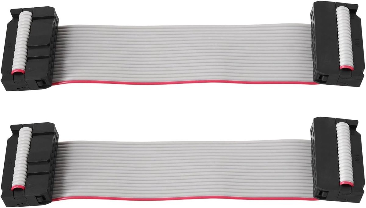 2Pcs 2.54mm 18pin Connector Control Ribbon Systeemkabel voor AX-M136i en AX-M76 - 10cm 2x9pin Verbindingen, Hoge Kwaliteit en Duurzaam