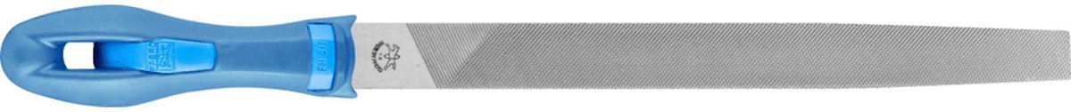 Werkstattfeile Flachspitz 250mm met Ergonomie-handvat