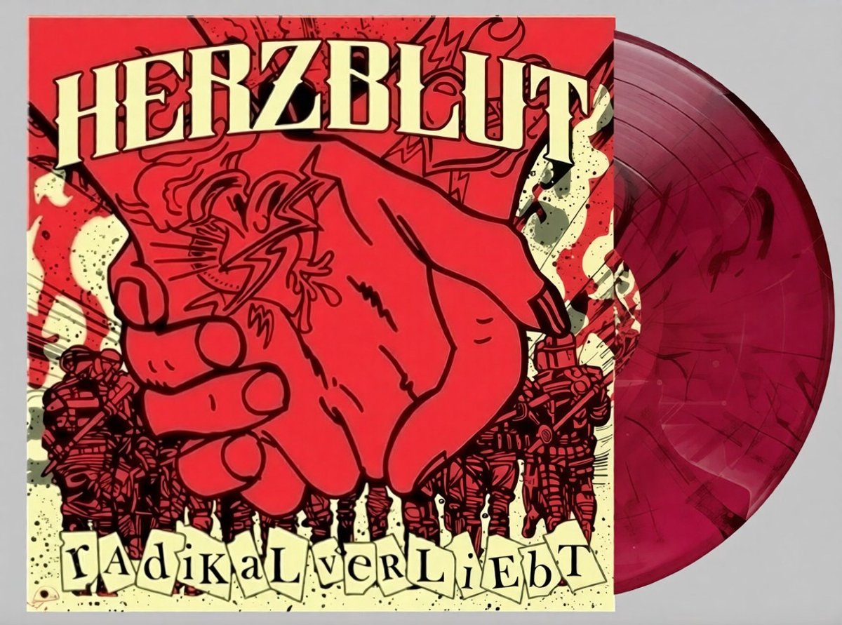 Herzblut - Radikal Verliebt (LP) (Coloured Vinyl) (Limited Edition)