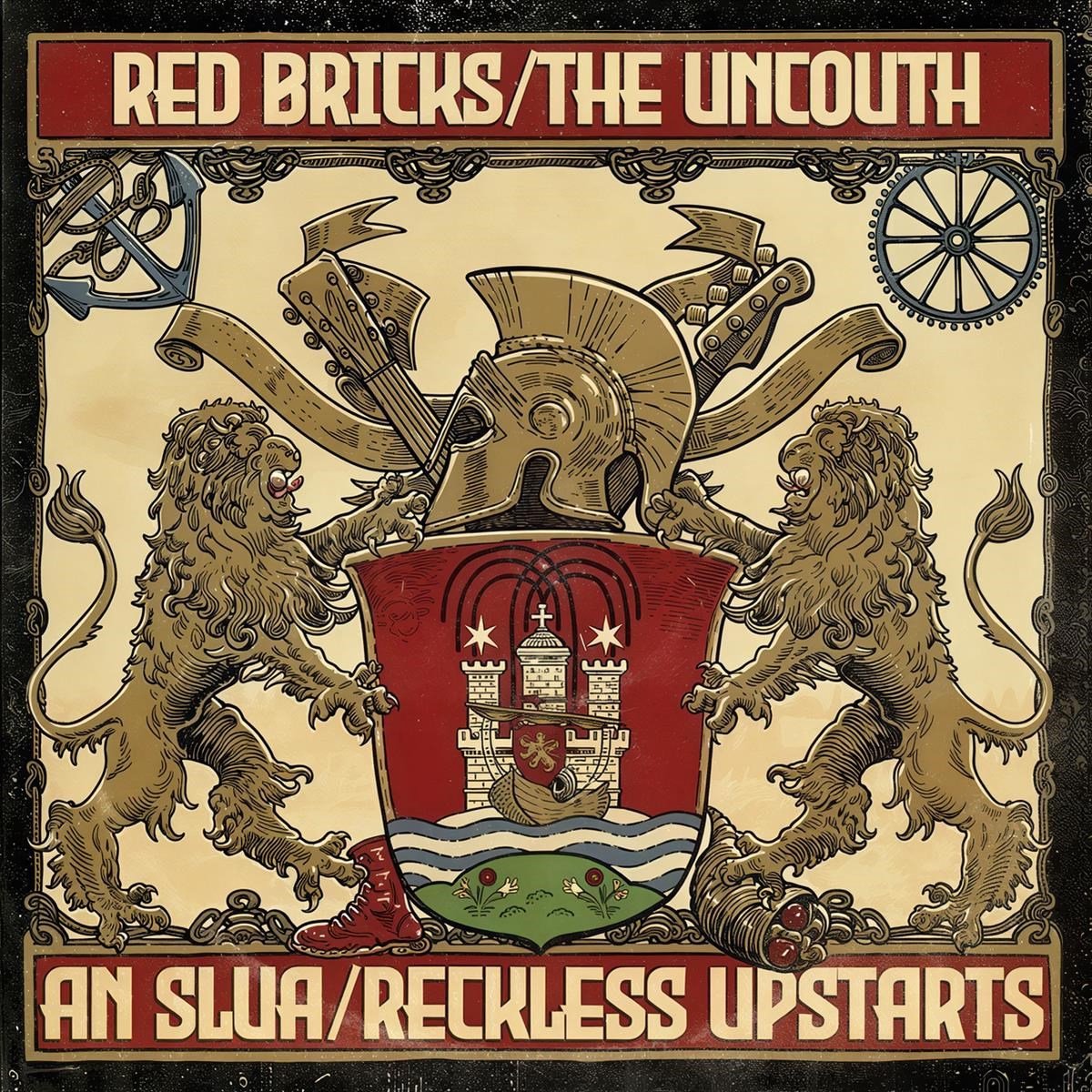 Red Bricks / The Uncouth / An Slua / Reckless Upstarts - Intercontinental Oi! (LP)