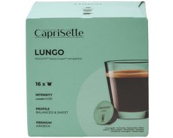 Koffiecapsules compatibel met NESCAFÉ® Dolce Gusto® Caprisette Lungo, 16 st.