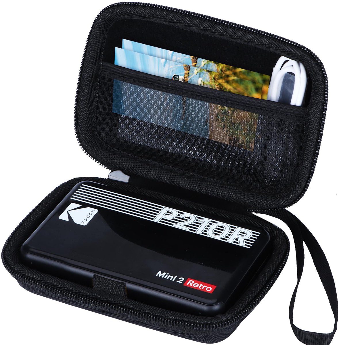 Harde beschermhoes voor instant camera - Zwart - Geschikt voor Kodak Mini 2/3 en Mini Shot - Bescherming voor onderweg - ShopVlot