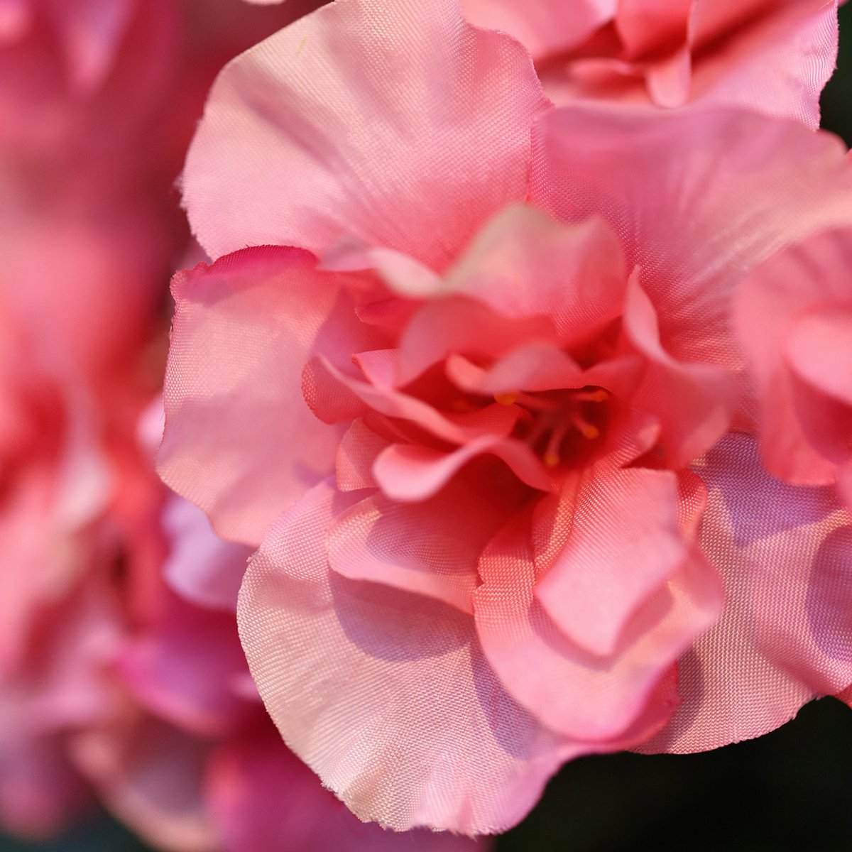 Azalea kunstplant 35cm roze in kweekpot