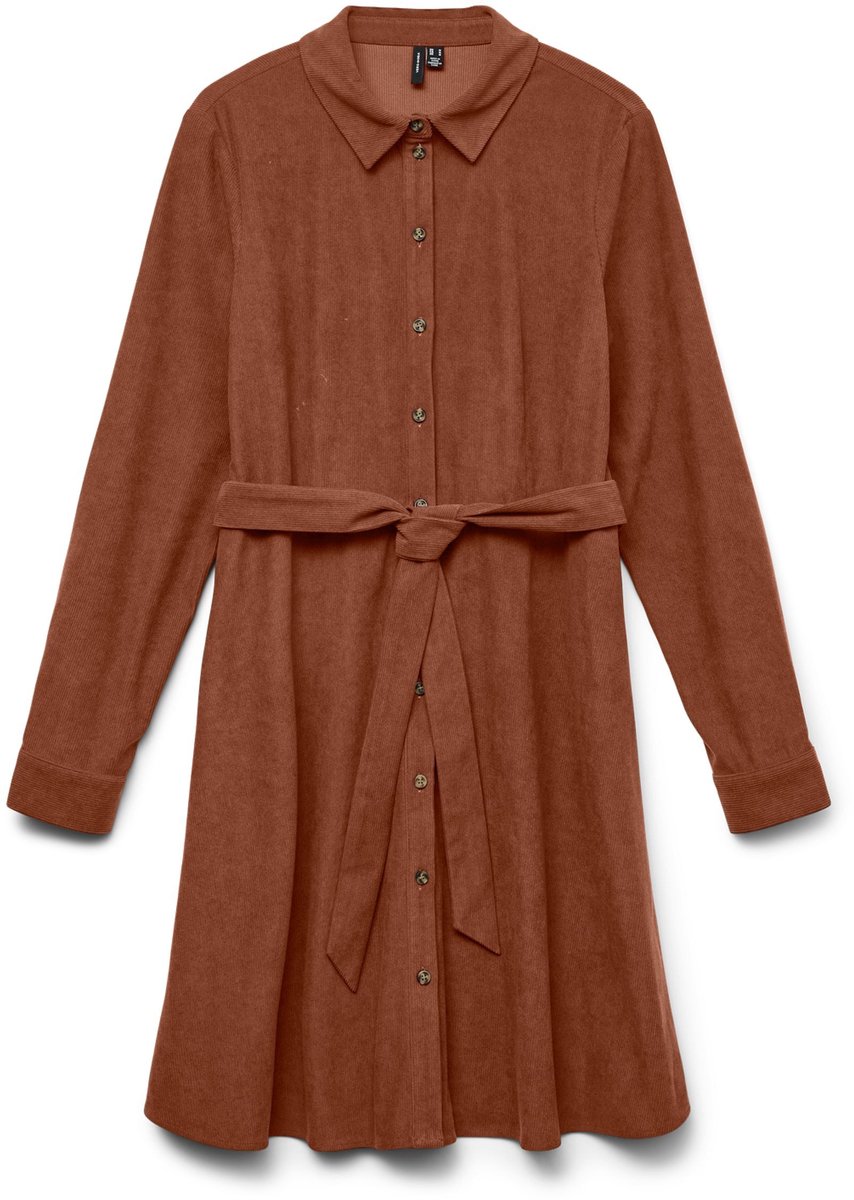 Vero Moda Jurk VMVILJA Korte Corduroy jurk