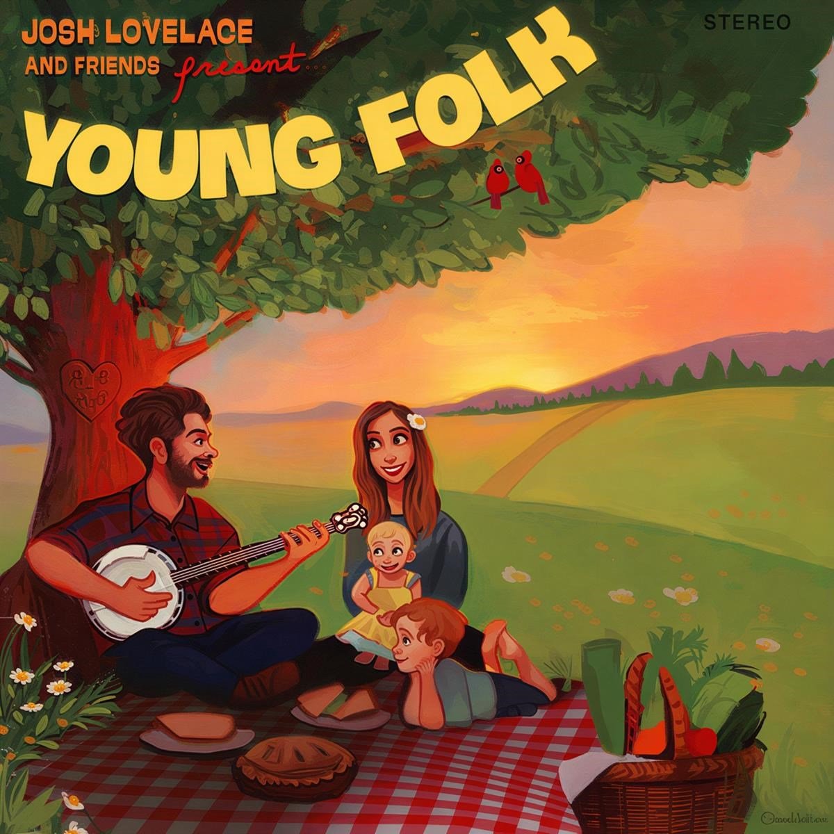Josh Lovelace - Young Folk (CD)