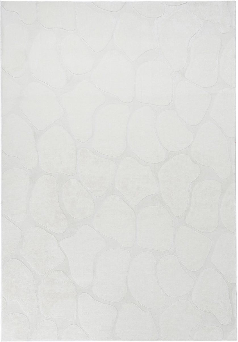 KAWI - Vloerkleed - Gebroken wit - 160 x 230 cm - Polyester