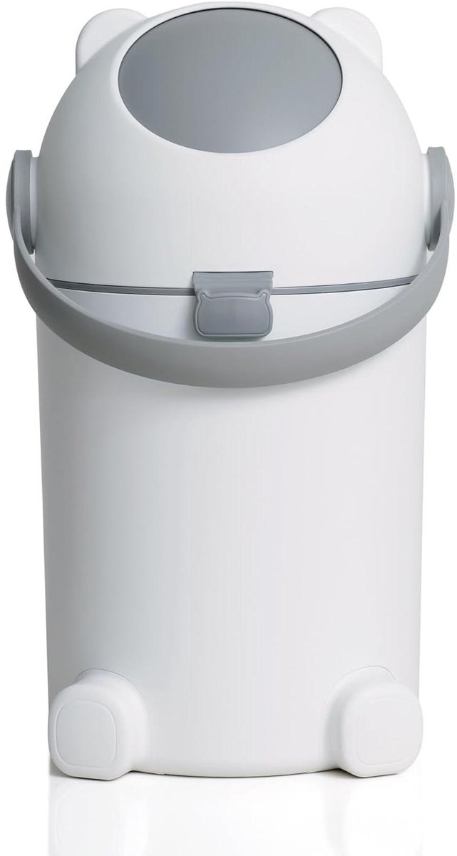 Luieremmer met geurfilter - Afvalbak baby - Frisse babykamer - Bediening met één hand - 12 Liter capaciteit